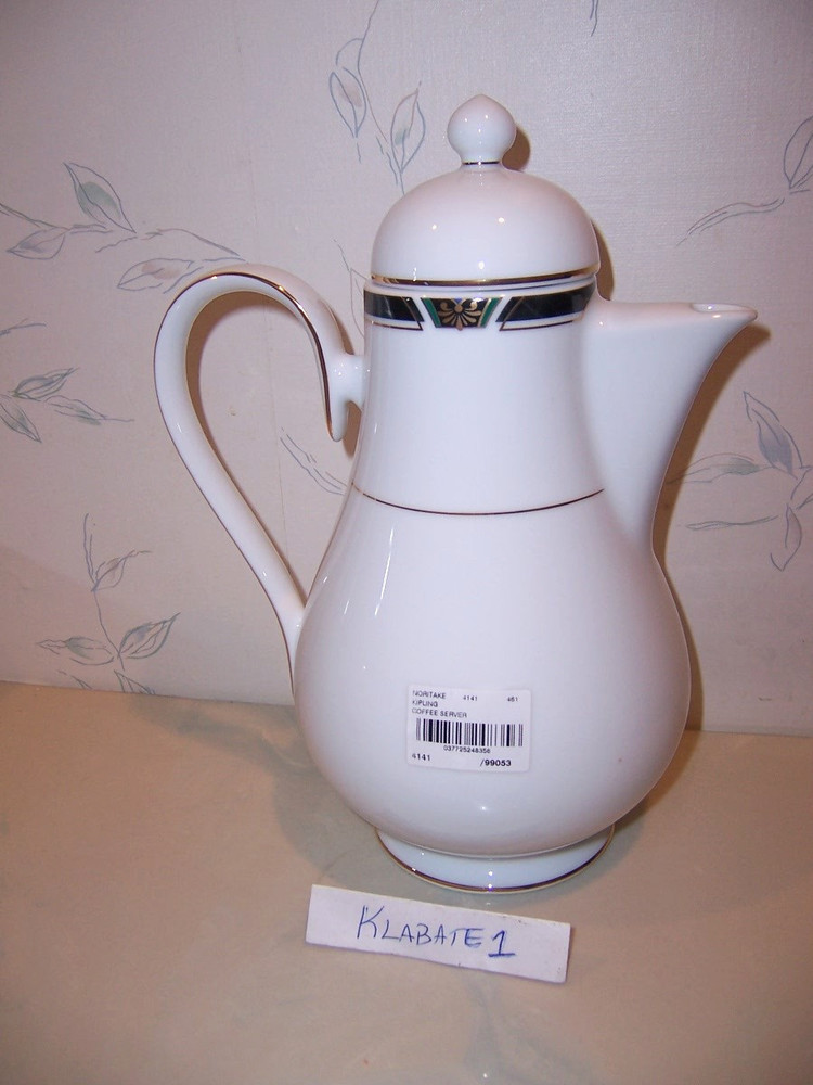 NEW Noritake KIPLING Coffee Pot (server) - NEW IN BOX & RETIRED