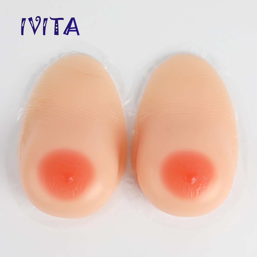 A-EE Cup Teardrop Self-adhesive Long Silicone Breast Forms CD TG Bra Enhancers