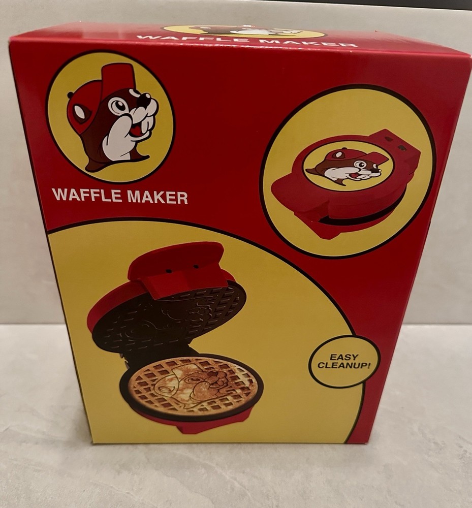 Buc-ees Waffle Maker Buccees Beaver NEW in Box