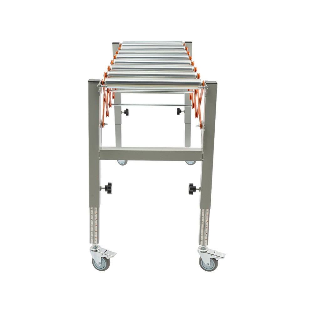 Adjustable Conveyor Table Flexible & Extendable Conveyor Roller Table 50kg max.