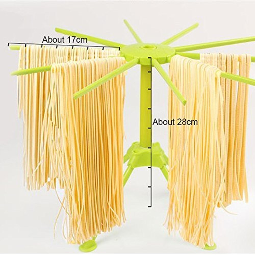 Kitchen Pasta Drying Rack Folding, iPstyle Spaghetti Drying Rack Noodle Stand...