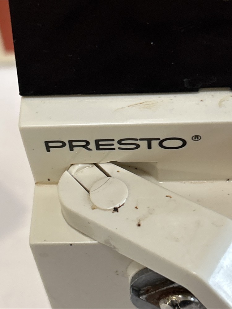 Presto AboveAll Under Cabinet Automatic Can Opener Please Read