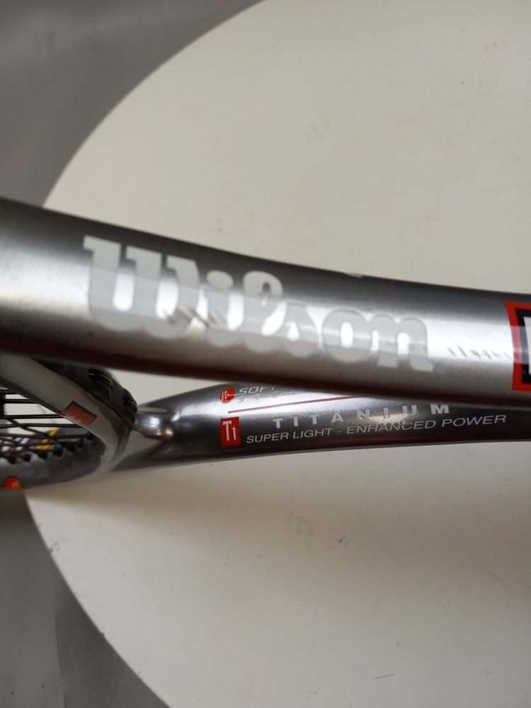 Wilson Tennis Racket Graphite Titanium 2 Soft Shock Slightly Used