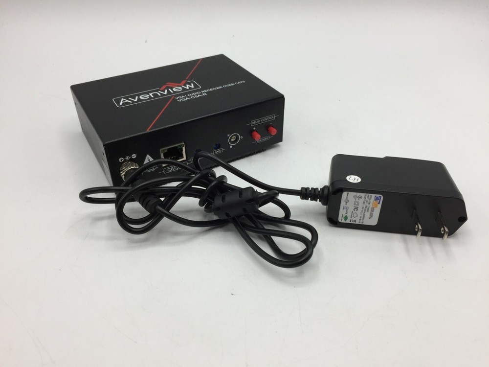 Avenview VGA / Audio Extender Single CAT5 / CAT6 with RGB Delay Control & EQ