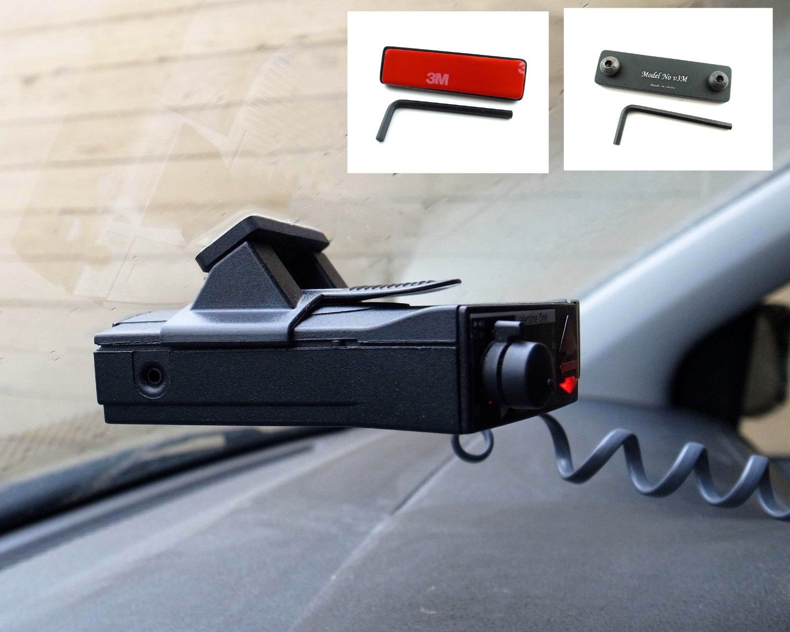 NEW Permanent Windshield Mount For The Valentine Gen1, Gen2 Radar Detectors