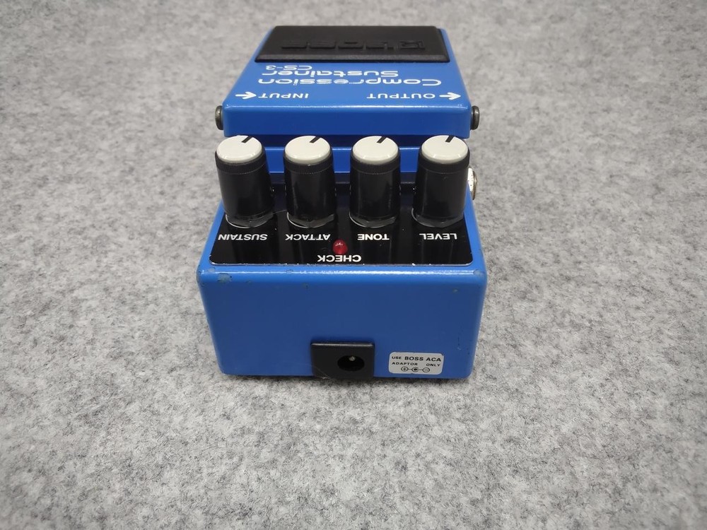 Boss CS-3 Compression Sustainer Guitar Effects Pedal Blue