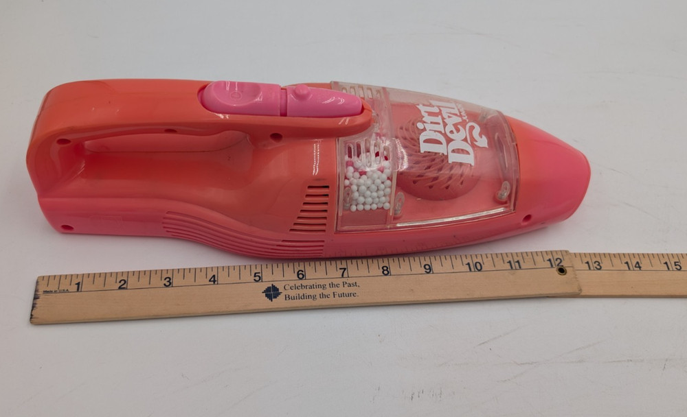 Dirt Devil Junior Toy Vacuum Handheld Pink TESTED