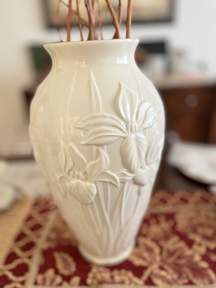 Lenox Vase 8.5” x 14.5H
