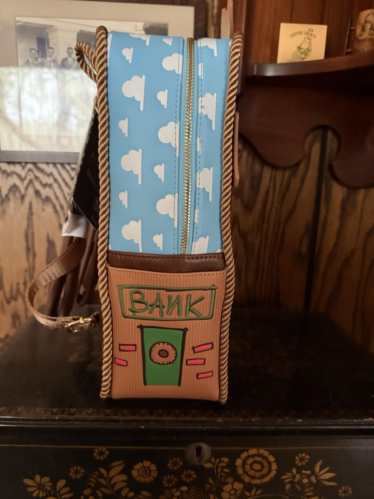 Loungefly Disney Pixar Toy Story Woody 30th Anniversary Saloon Backpack NWT