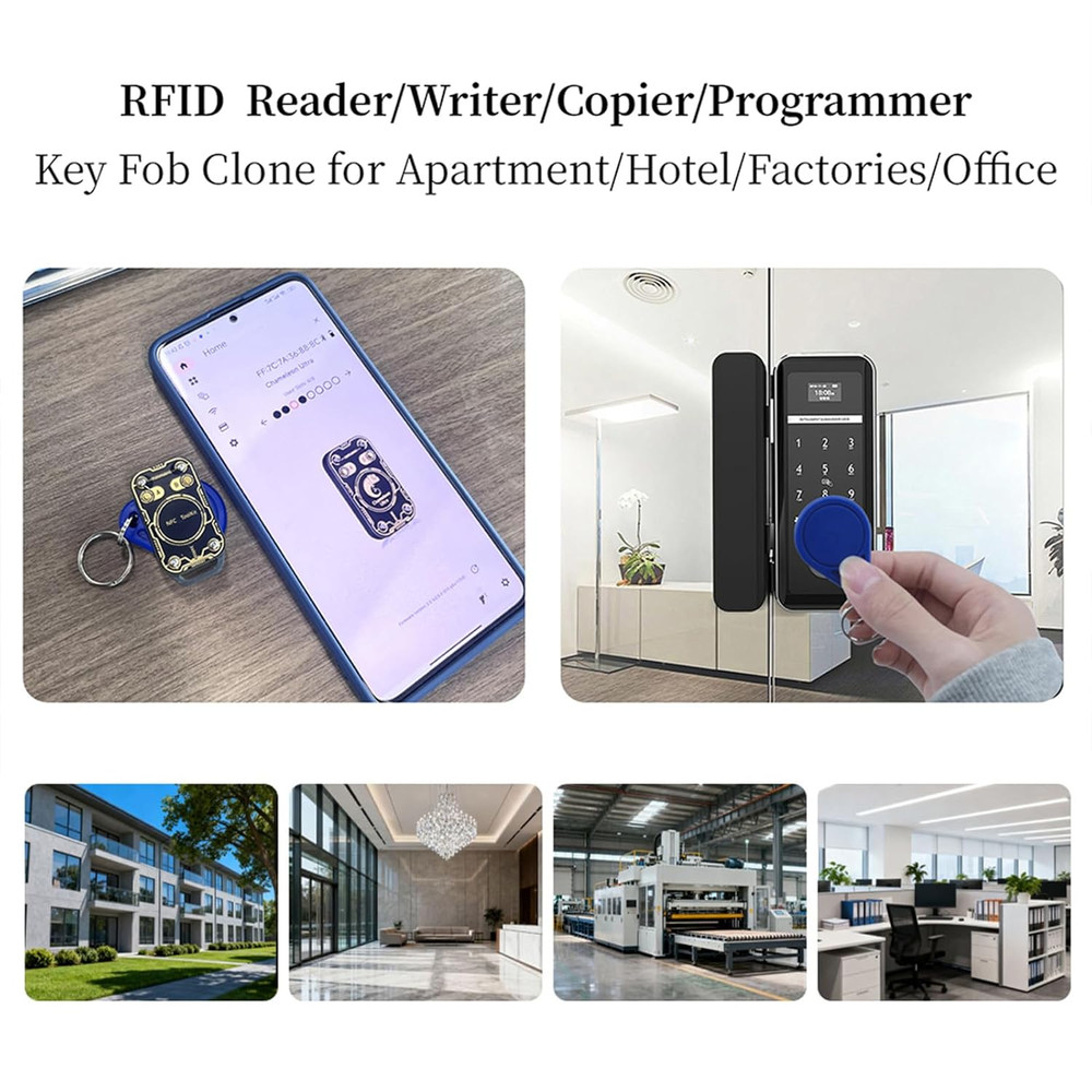 RFID Reader Writer (Full Function RFID Emulator RFID Writer Copier Smart Card Du
