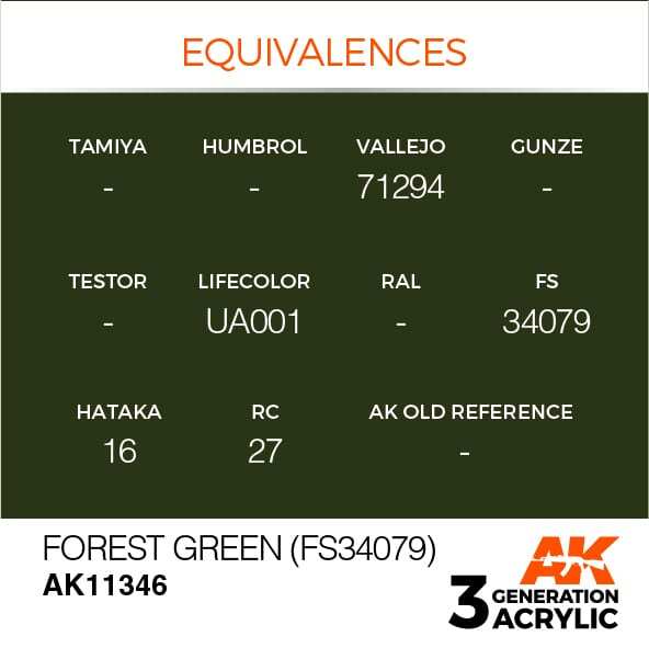 AK Interactive 3G Forest Green (FS34079)