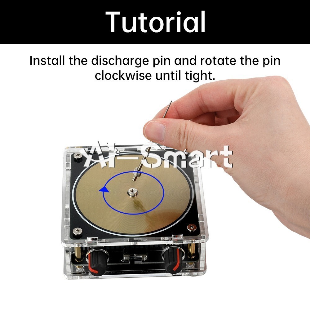 Bluetooth Music Tesla Coil Plasma Loudspeaker Touchable Artificial Lightning DIY