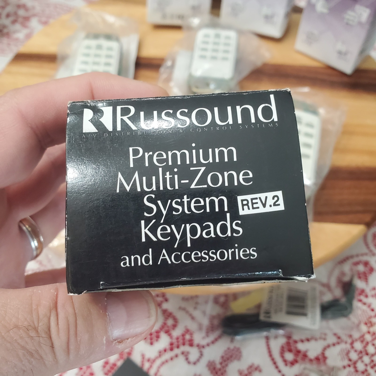 Lot of 4 RUSSOUND DSC Direct Source Control Keypad Multi Zone