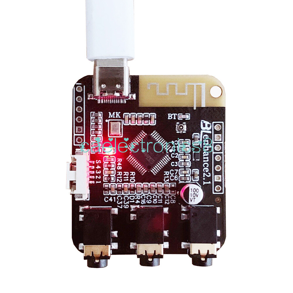Bluetooth DSP Tuning EQ40 Electronic Frequency Division Module TWS Pre-amplifier