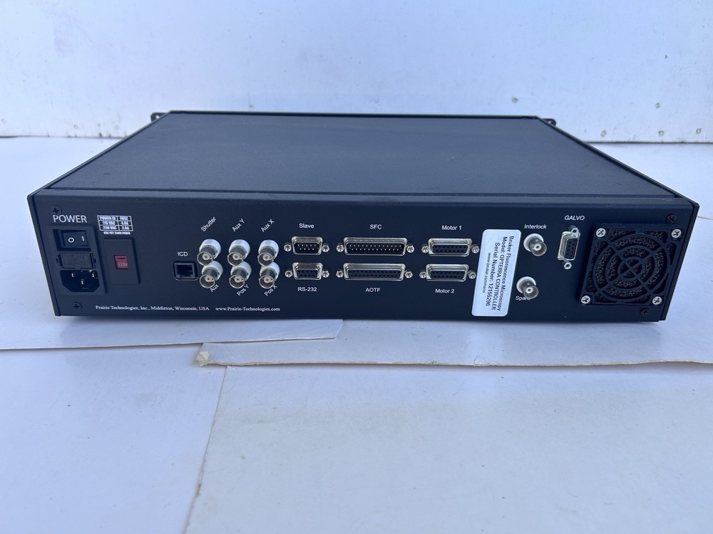 Bruker Opterra Scan Crontrol Rack Unit UNTESTED