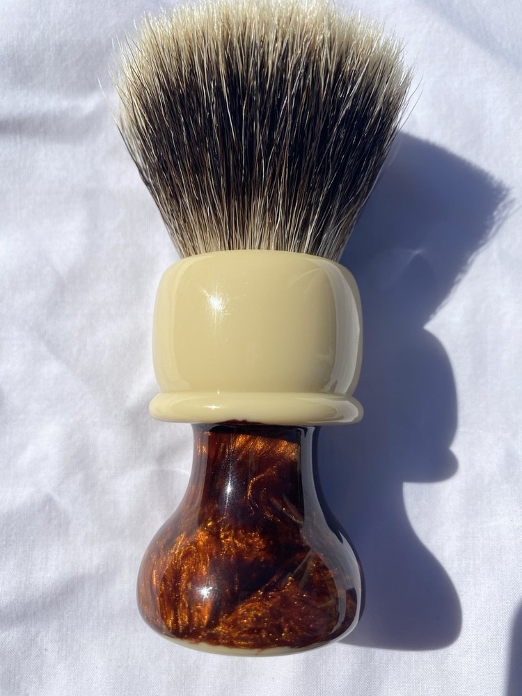 Grizzly Bay Artisan Shaving Brush ‘Steampunk’