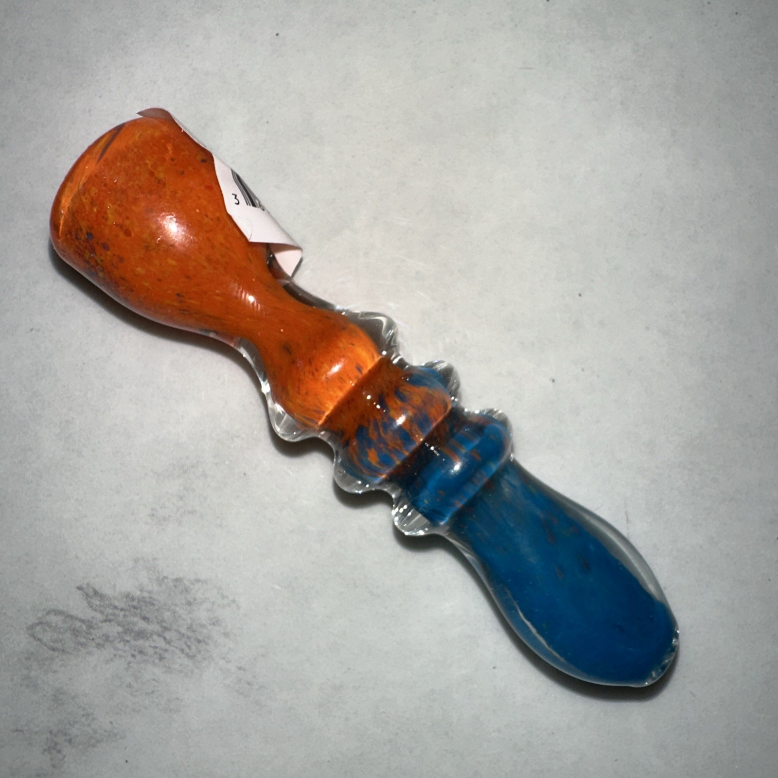 😎 8 PCS 🧡TOBACCO SMOKING PIPE ONE HITTER GLASS CHILLUM 💚 RANDOM COLOR