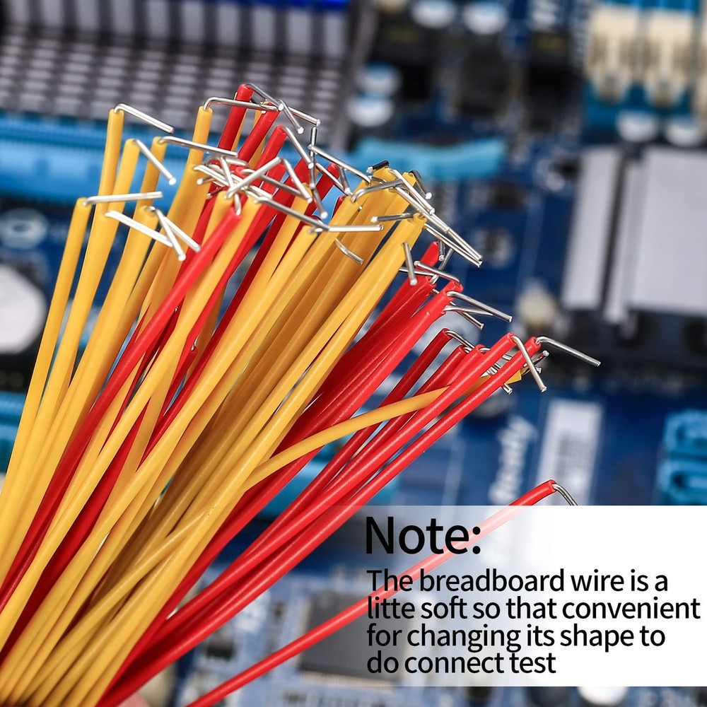 840 PCS Breadboard Jumper Wire Kit 14 Assorted Lengths for Prototyping