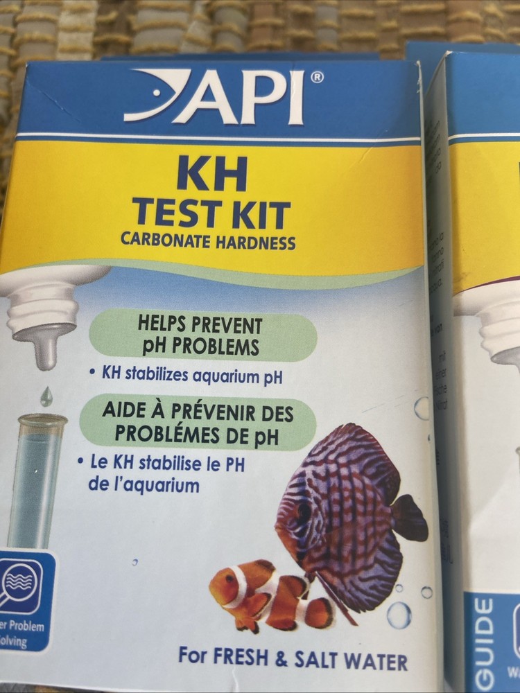 1x API Nitrate Test Kit KH Test Kit Ammonia Test Kit Each Kit 2030 Exp