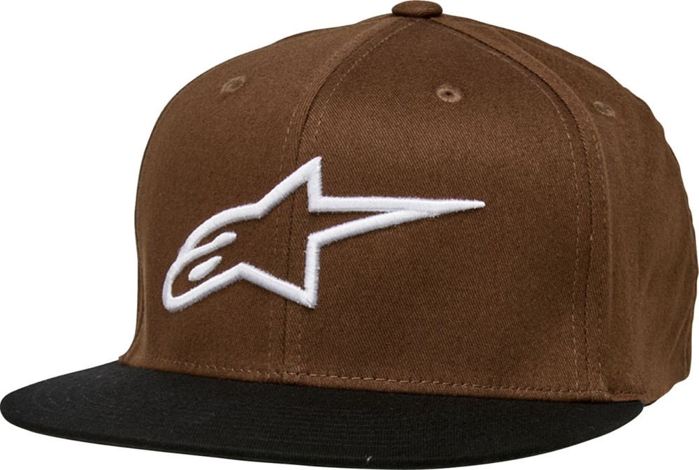 Alpinestars Ageless Flatbill Flexfit Hat Brown/Black