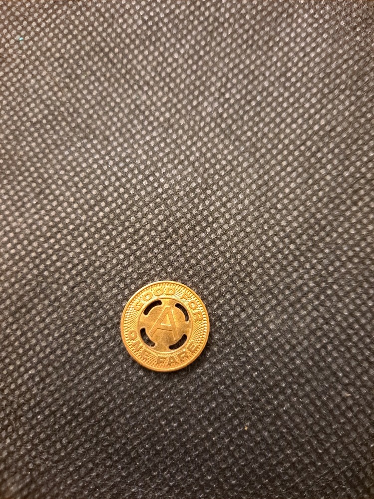 AUGUSTA COACH CO. TOKEN! e3760UXX