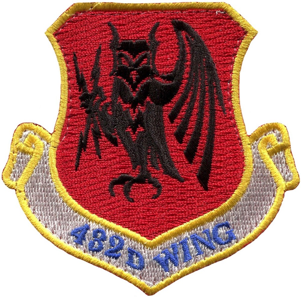 USAF 432d WING EVIL OWL PATCH