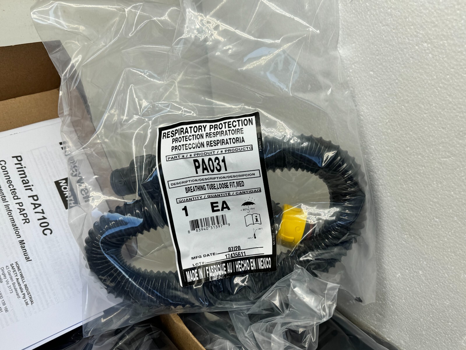 Honeywell PA701HED-101-TF PRIMAIR 700 Powered Air-Purifying Respirator Mask, MED