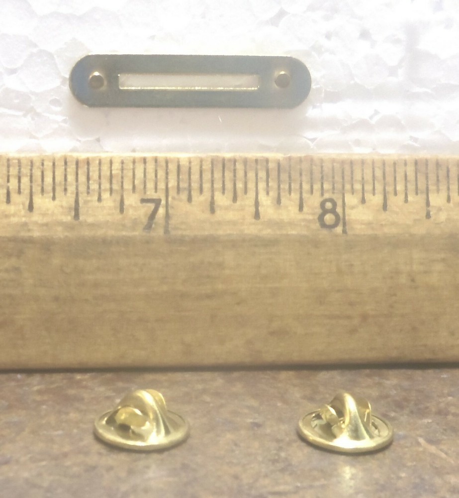Brass Single Ribbon Bar Holder