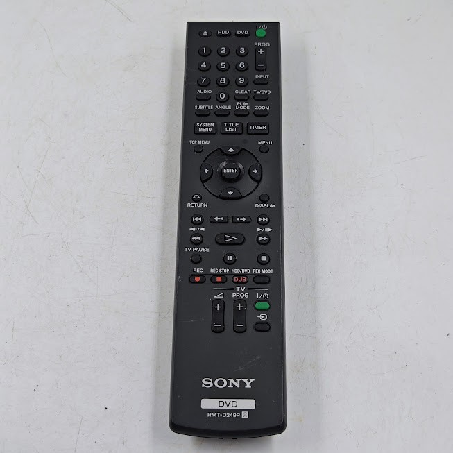 Sony RMT-D249P Remote Control - Working, Used, No Accessories