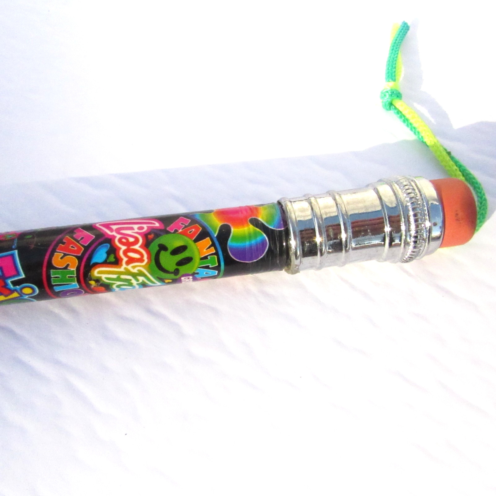 Vintage Lisa Frank Friends4Life Girl Power Mega JUMBO Pencil Fantastic Fashions