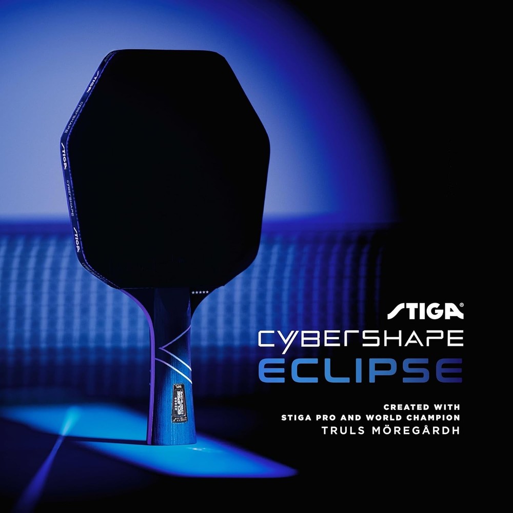 Cybershape Eclipse Ping Pong Paddle – Professional Performance Table Tennis Rack