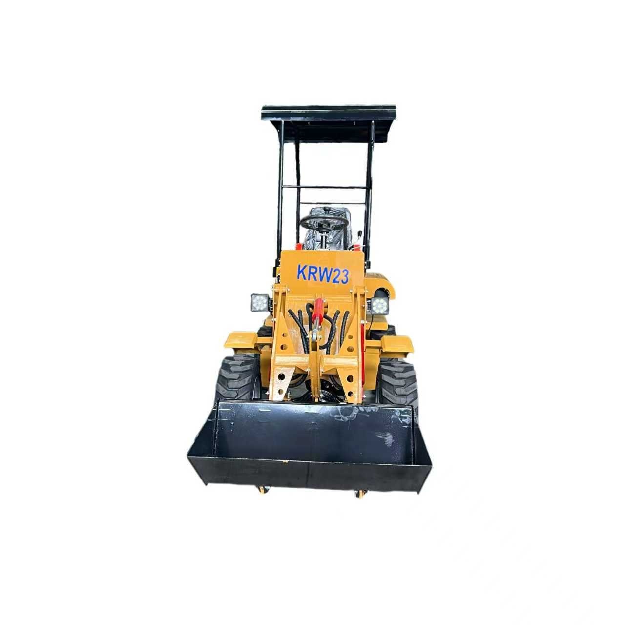 AGT Mini Skid Compact Loader 23HP RATO Gasoline with Bucket