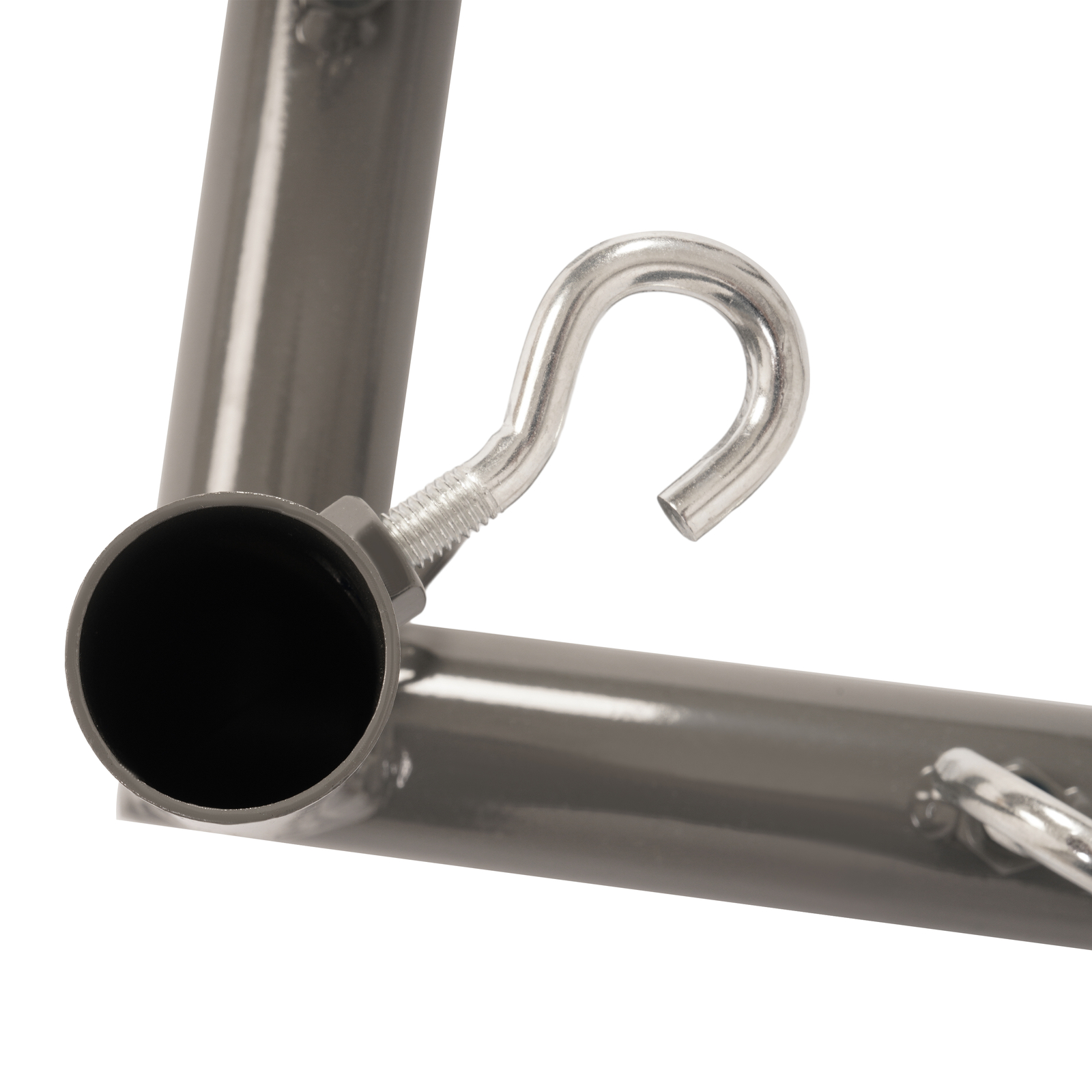 10 X 1" Golf Frame Corner Kit with Threaded Eye For DIY Outdoor Golf Cage Net