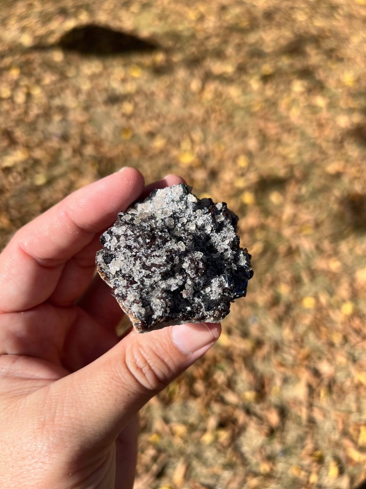 Sphalerite and Calcite
