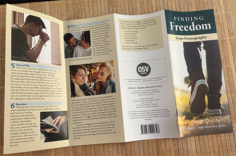 Prayer Pamphlet: Finding Freedom from Pornography ***NEW***