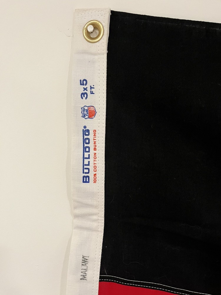 Vintage Cotton Malawi Flag