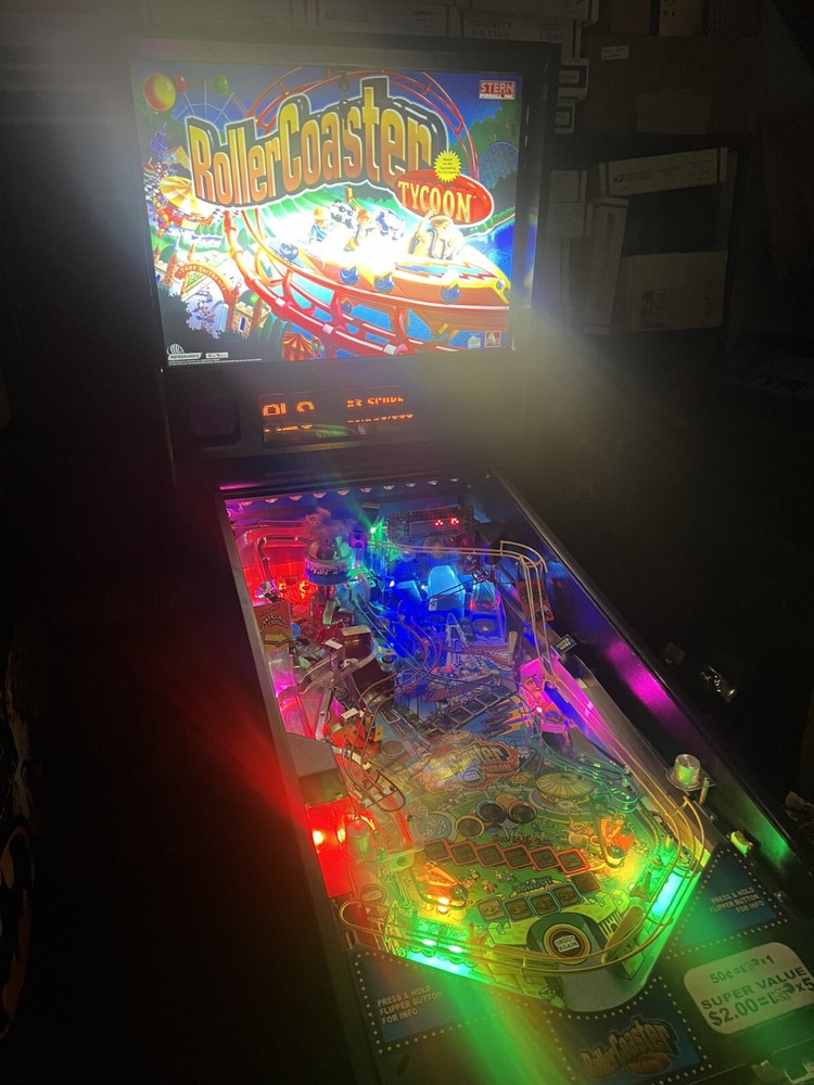 ROLLERCOASTER TYCOON - NON GHOSTING Lighting Kit SUPER BRIGHT PINBALL LED KIT