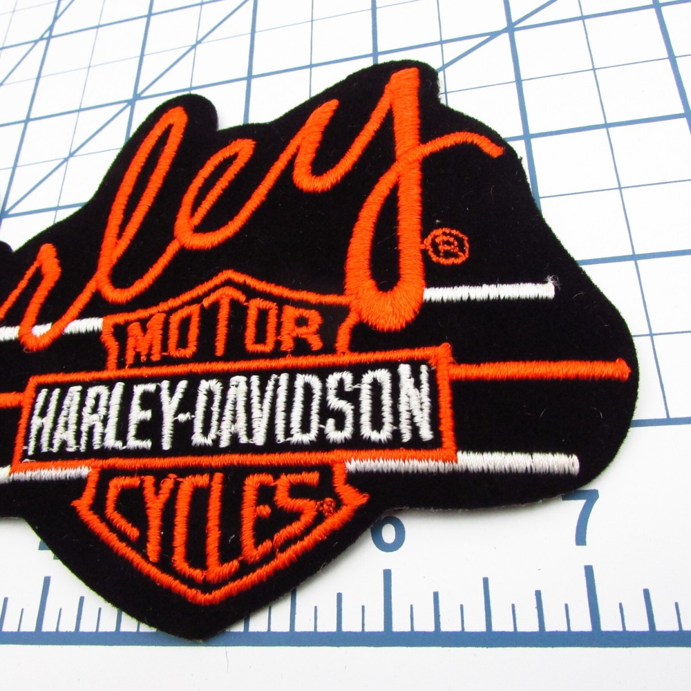 Vintage Authentic Harley Davidson Patch HD ( Bar And Shield )