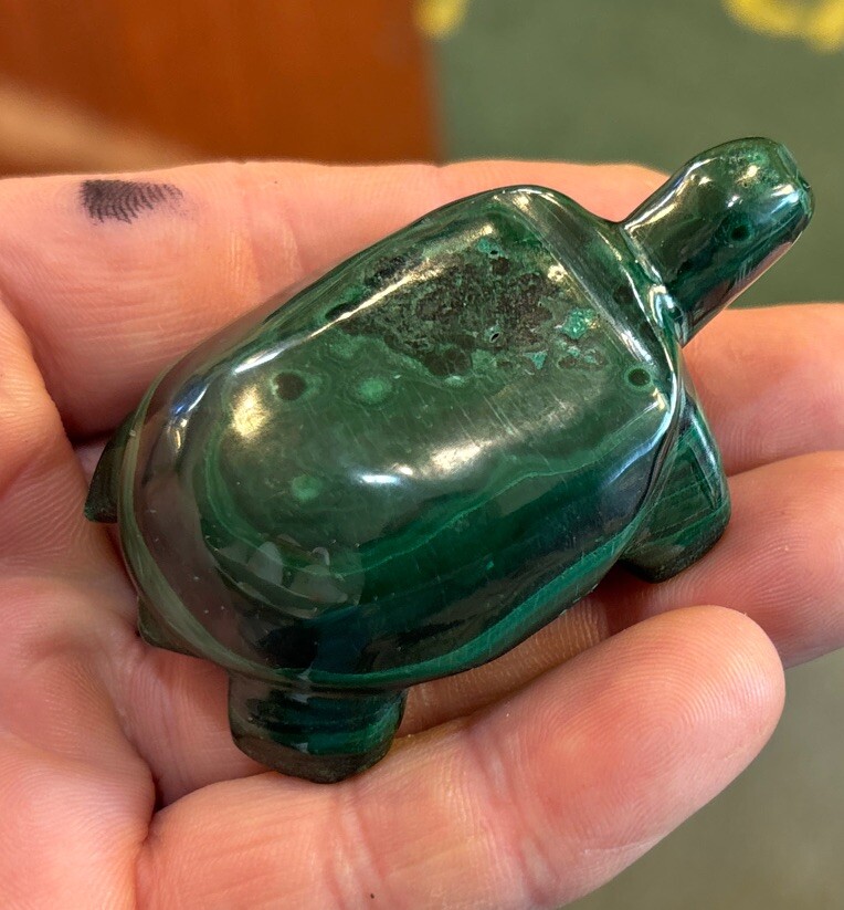 2” Malachite Turtle