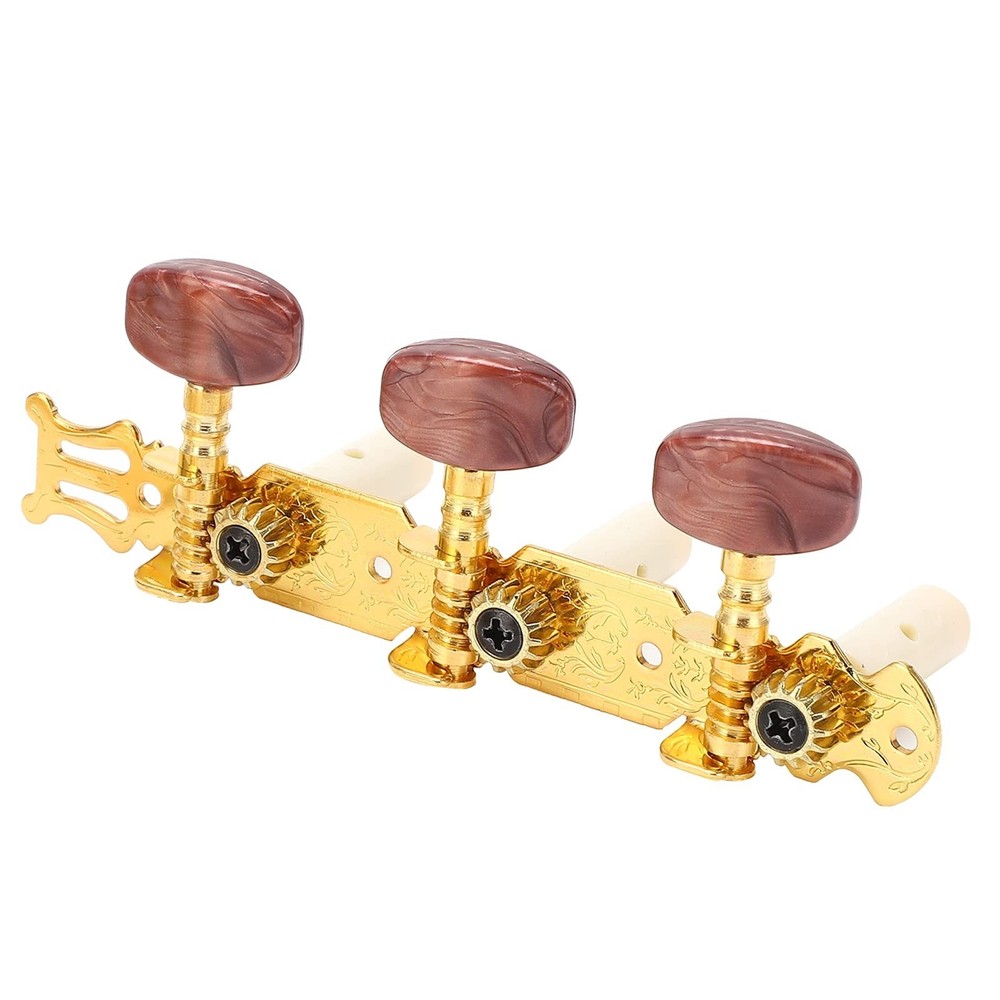 Classical Guitar Tuning Pegs, 2 Pack Adjustable String Tuners