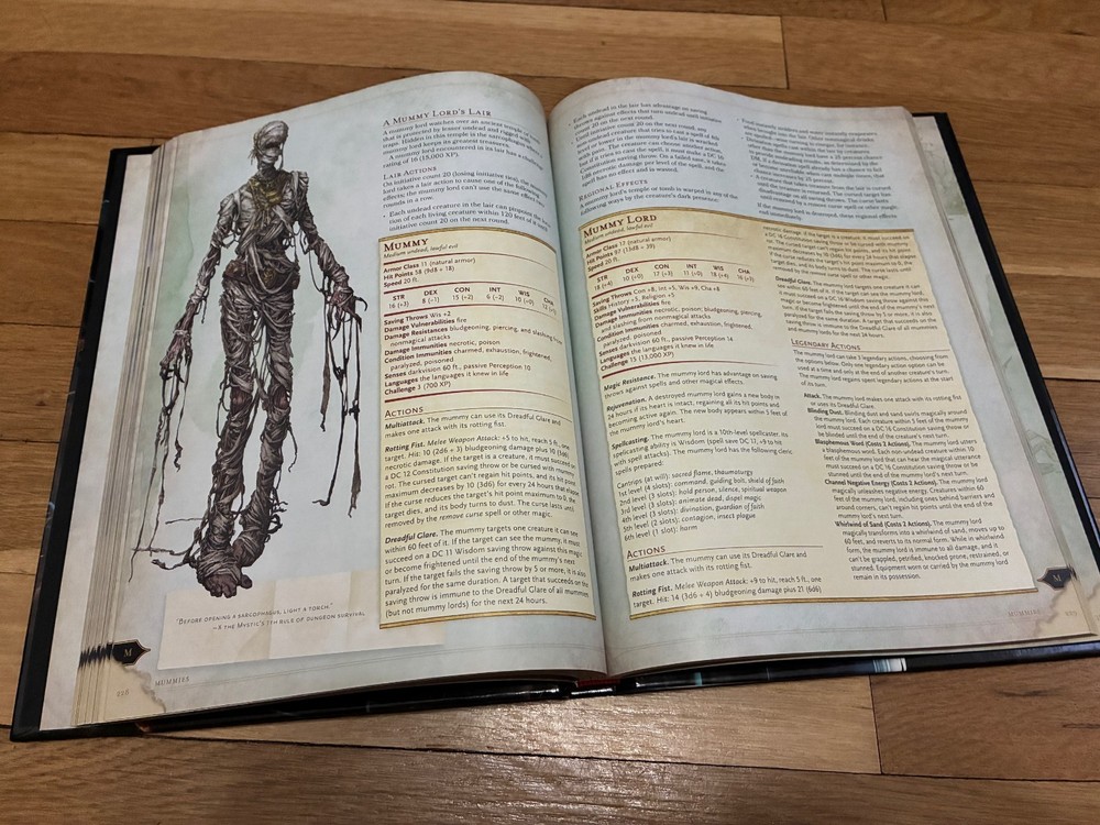 Dungeons & Dragons 5e Monster Manual HC 5th Edition