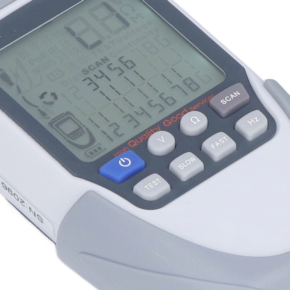 ˇHigh Accuracy Multifunctional Cable Tester Clear Sound Ethernet Cable⭐