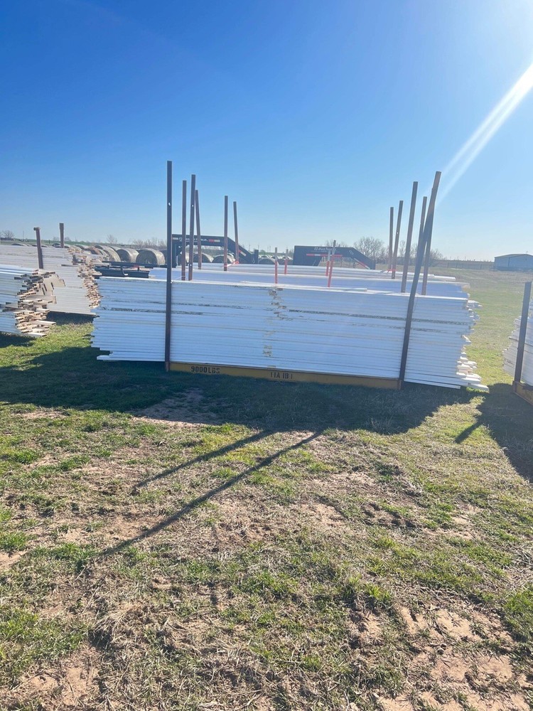 White Vinyl Split Rail Fence