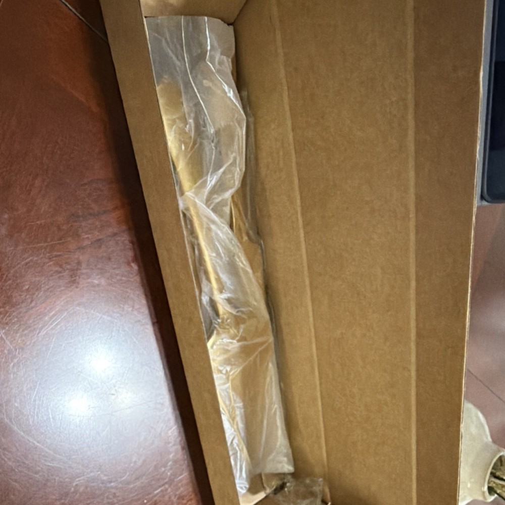 Gold Metal Glossy Cake Knife & Server Set, 2-Piece Solid Handle