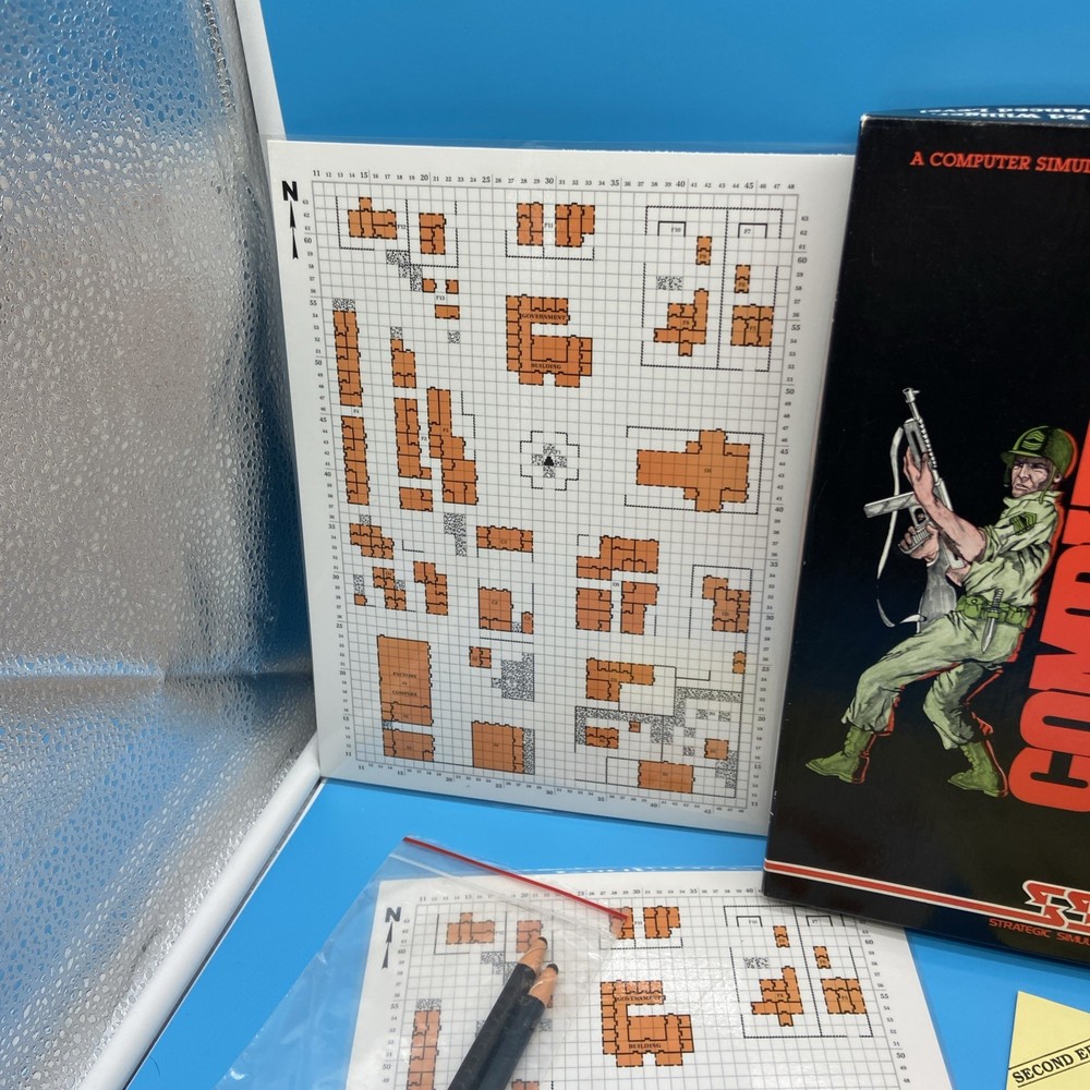 SSI Computer Ambush 2nd Ed Big Box CIB [Platform Name] - Complete