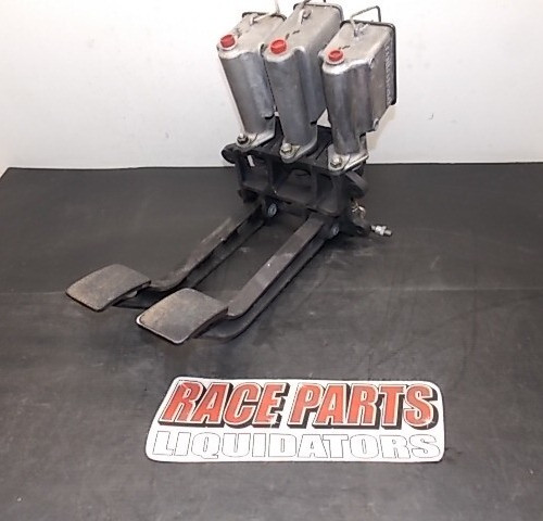 AFCO long pedal hanging brake & clutch assy with master cylinders 042525-2