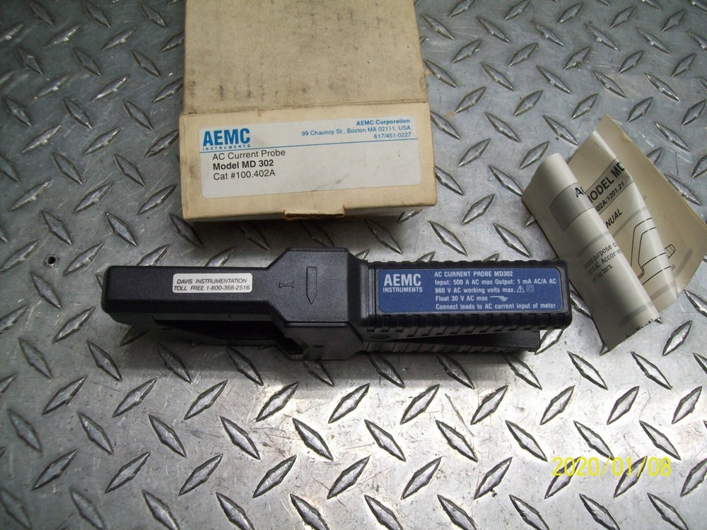 NEW AEMC MD302 AC CURRENT PROBE *FREE SHIPPING*