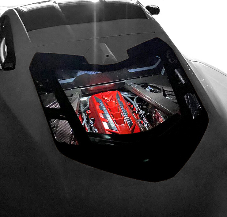 Engine Bay LED Lighting Kit - Wireless RGB - For C8 Corvette Stingray & Z06