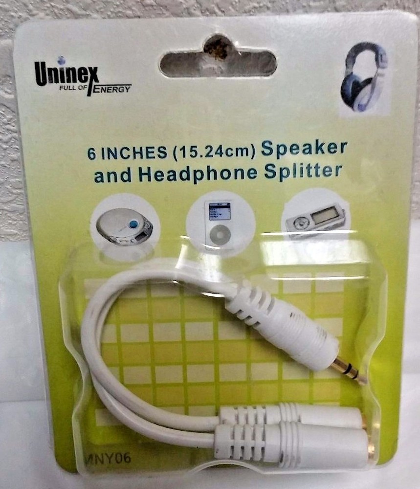 3.5mm Speaker and Headphone Splitter
