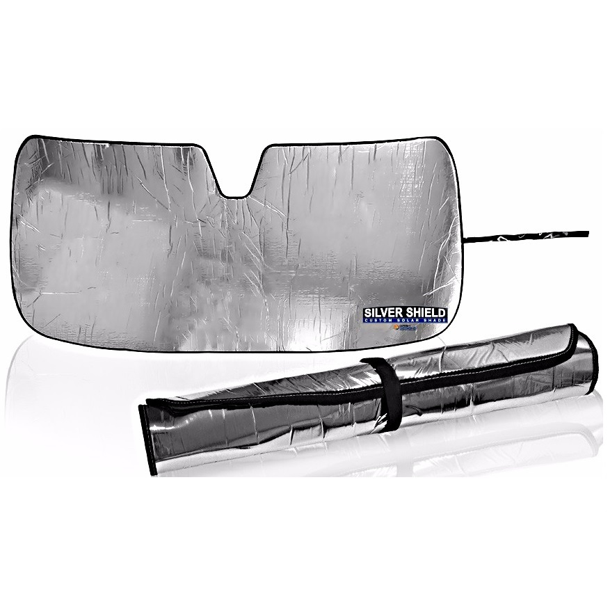 2013-2016 Dodge Dart Silver Shield Custom Fit Roll Up Windshield Sunshade